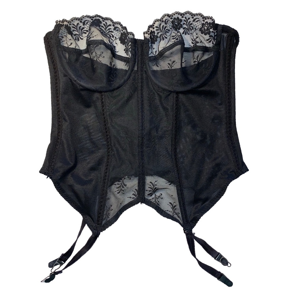 Vintage black corset👀🖤